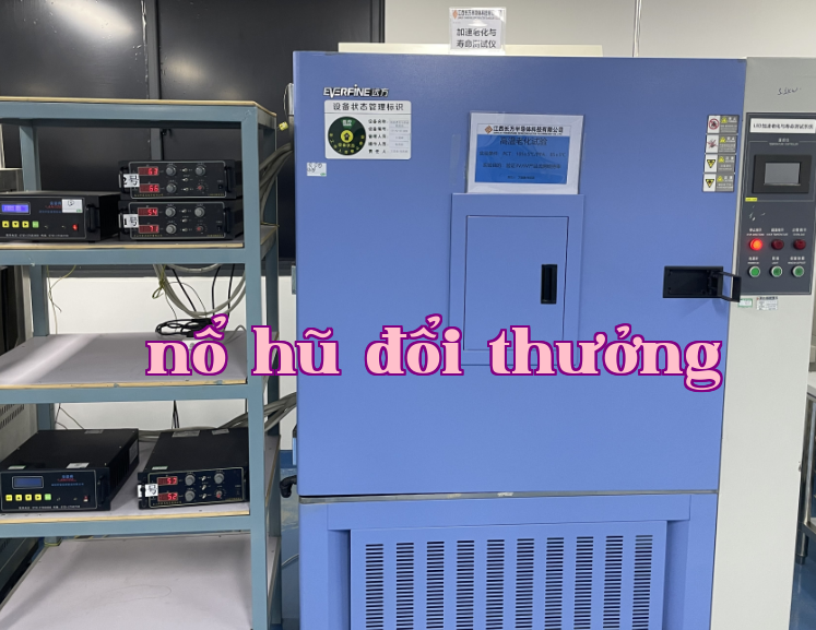 Máy lão hóa và kiểm tra tuổi thọ tăng tốc