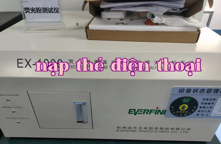 Hệ thống phân tích phổ kích thích fluorescein và tắt sáng nhiệt